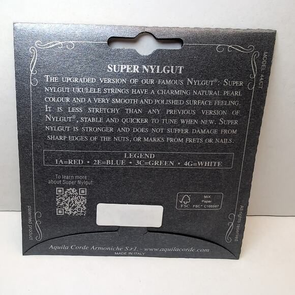 Aquila Super Nylgut Ukulele String Set Italy - Picture 2 of 2